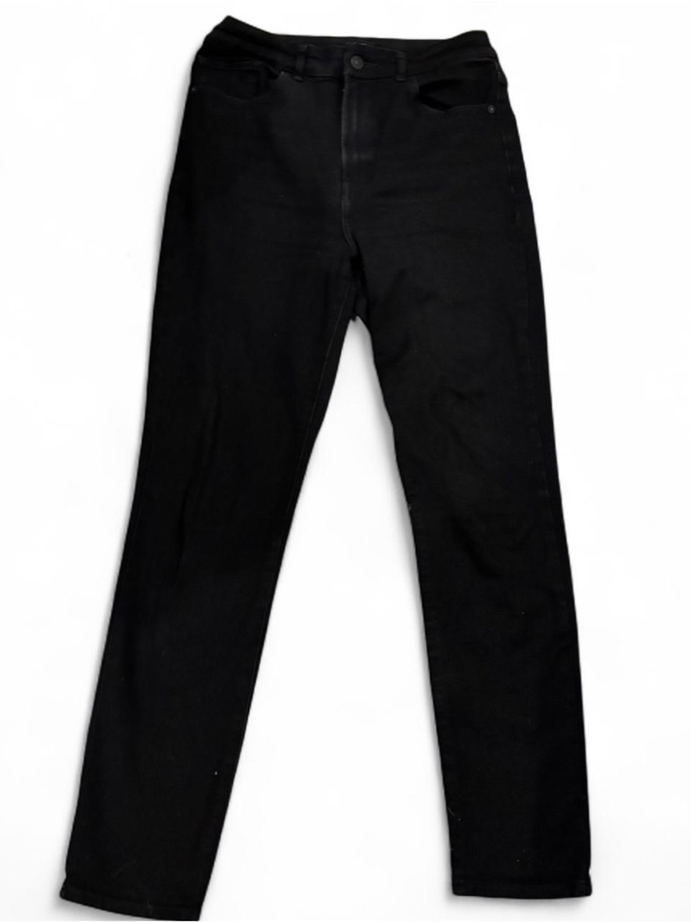 Express Black Super High Rise Ultra Stretch Sculpting Skinny Jeans Size Medium - Picture 6 of 9